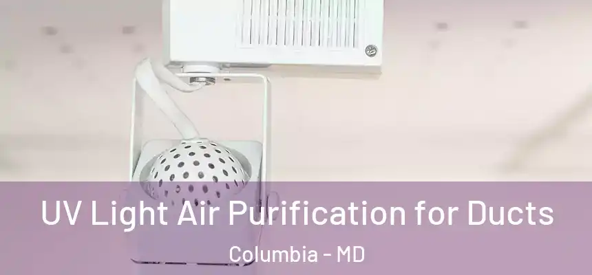 UV Light Air Purification for Ducts Columbia - MD